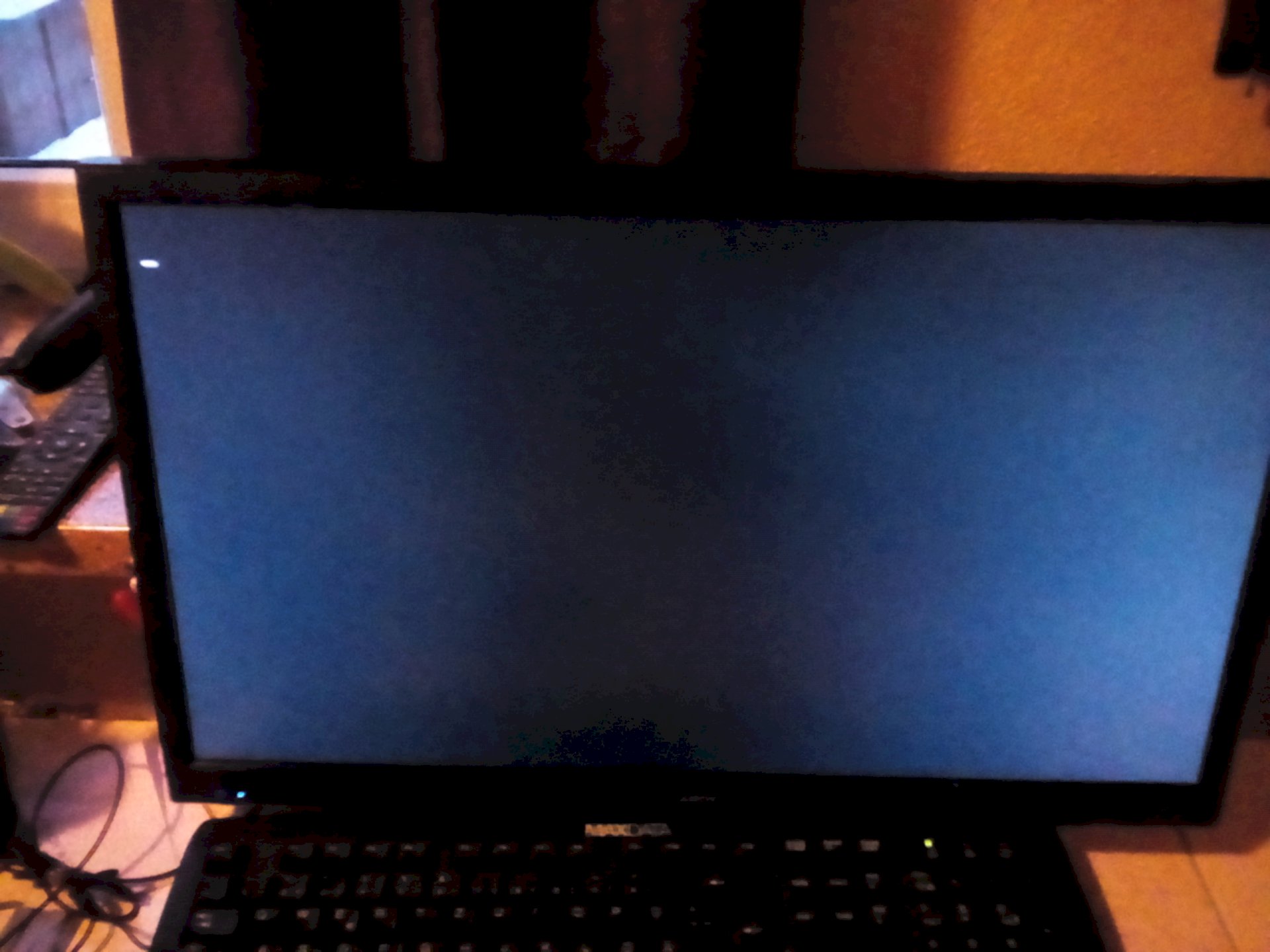 Pc starts with white stroke what to do