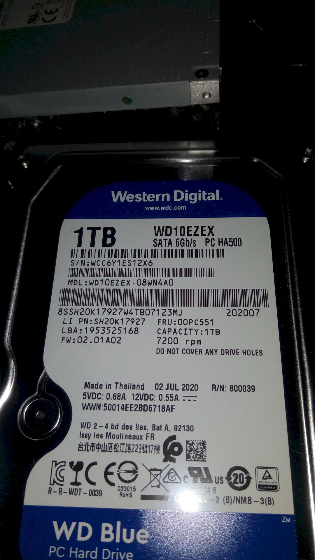 Connect desktop hard drive to a laptop