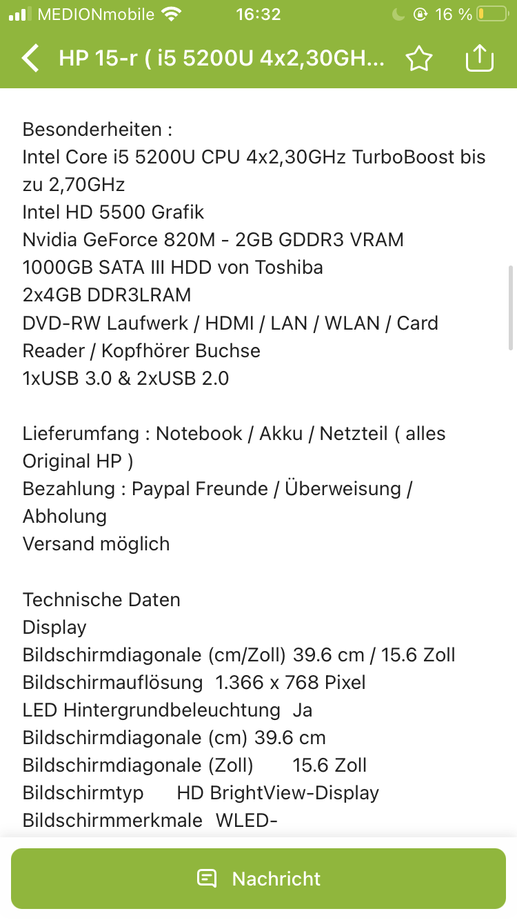 Of the 2, which laptop is better