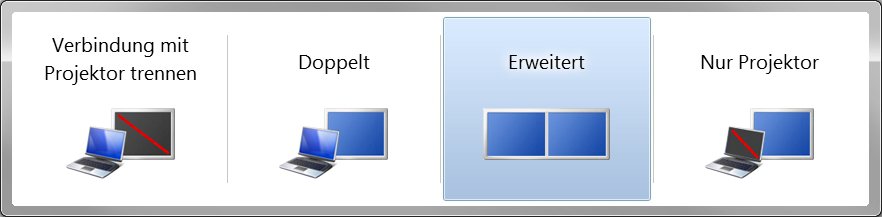 How to connect beamer