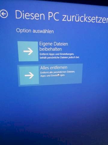 Reset windows 10 with broken screen - 1