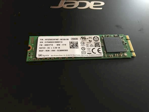Read SSD card