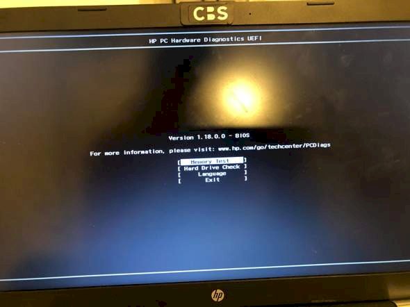 My laptop shows something