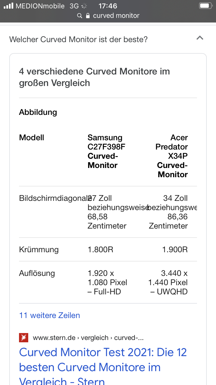 What is a curved monitor useful for