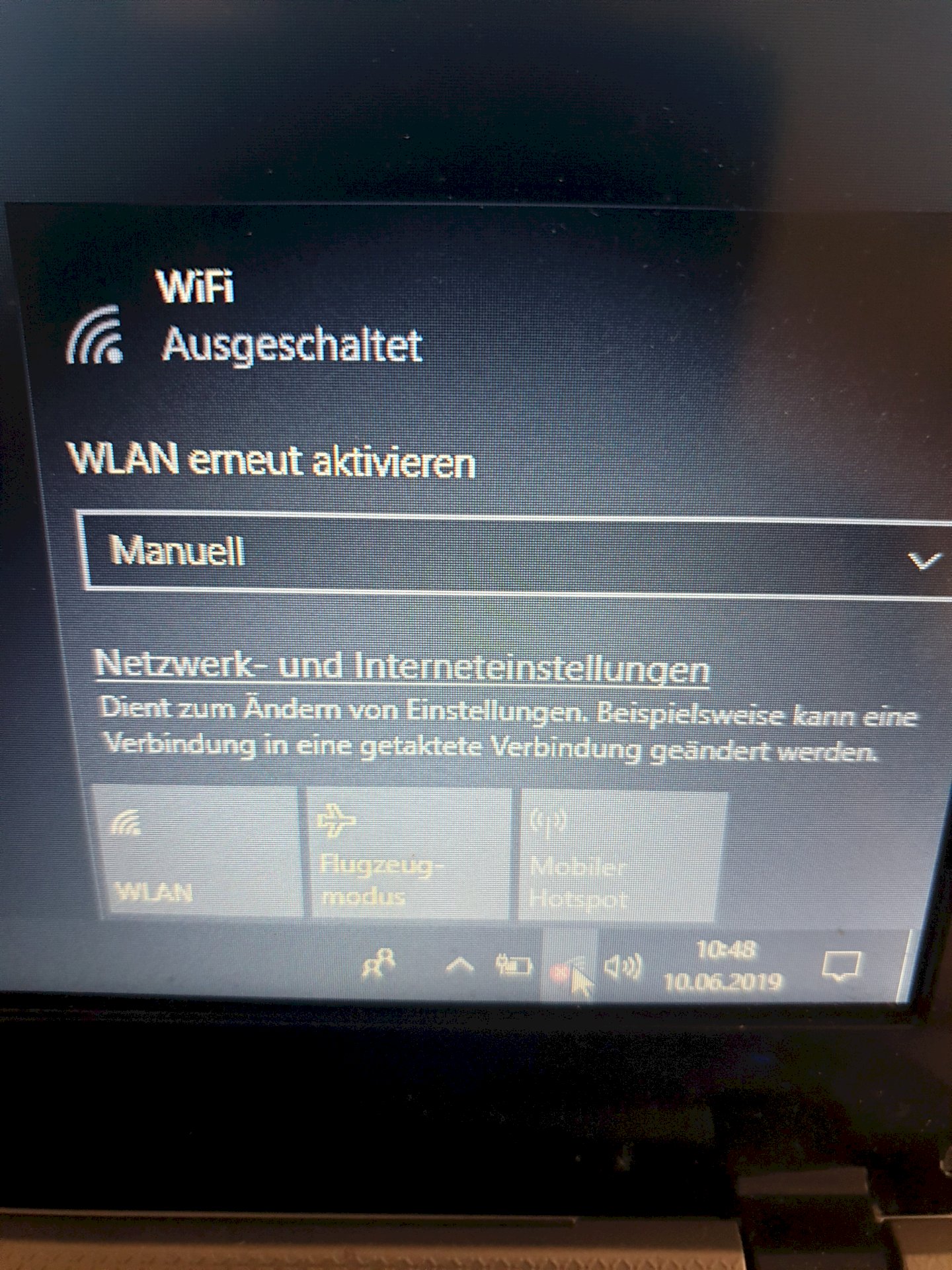 Wi-Fi problem with medion laptop - 1