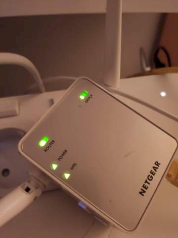 Netgear WLAN Repeater no Internet via Lan