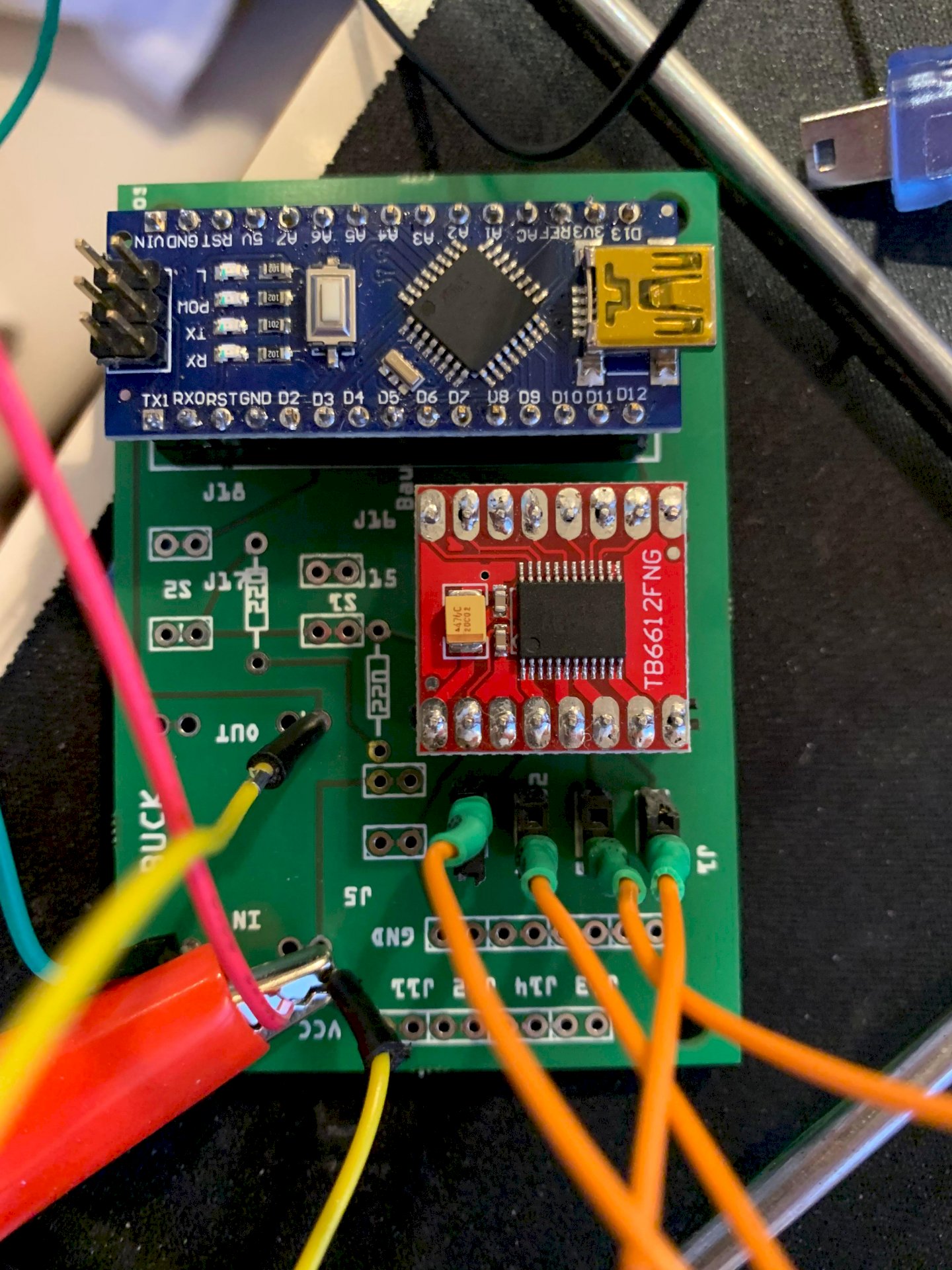 Problems with Arduino Motor Driver circuit - 1