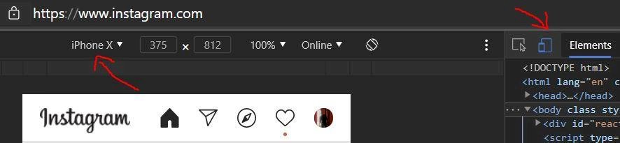 How do you upload photos from your laptop to Instagram