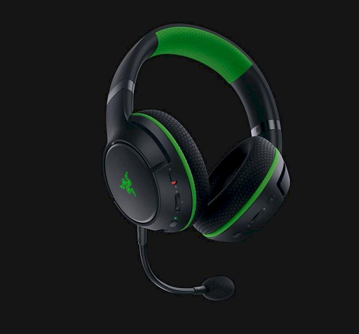 How can I connect my wireless Razer kaira pro headphones for Xbox to a laptop
