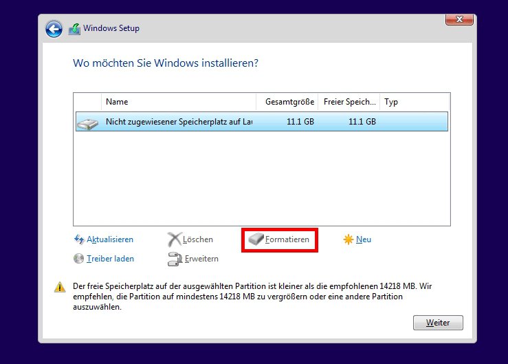 Format hard disk without OS