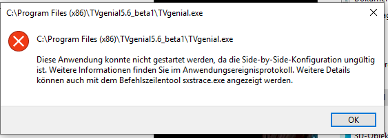 Mistake: Side-by-Side Win10