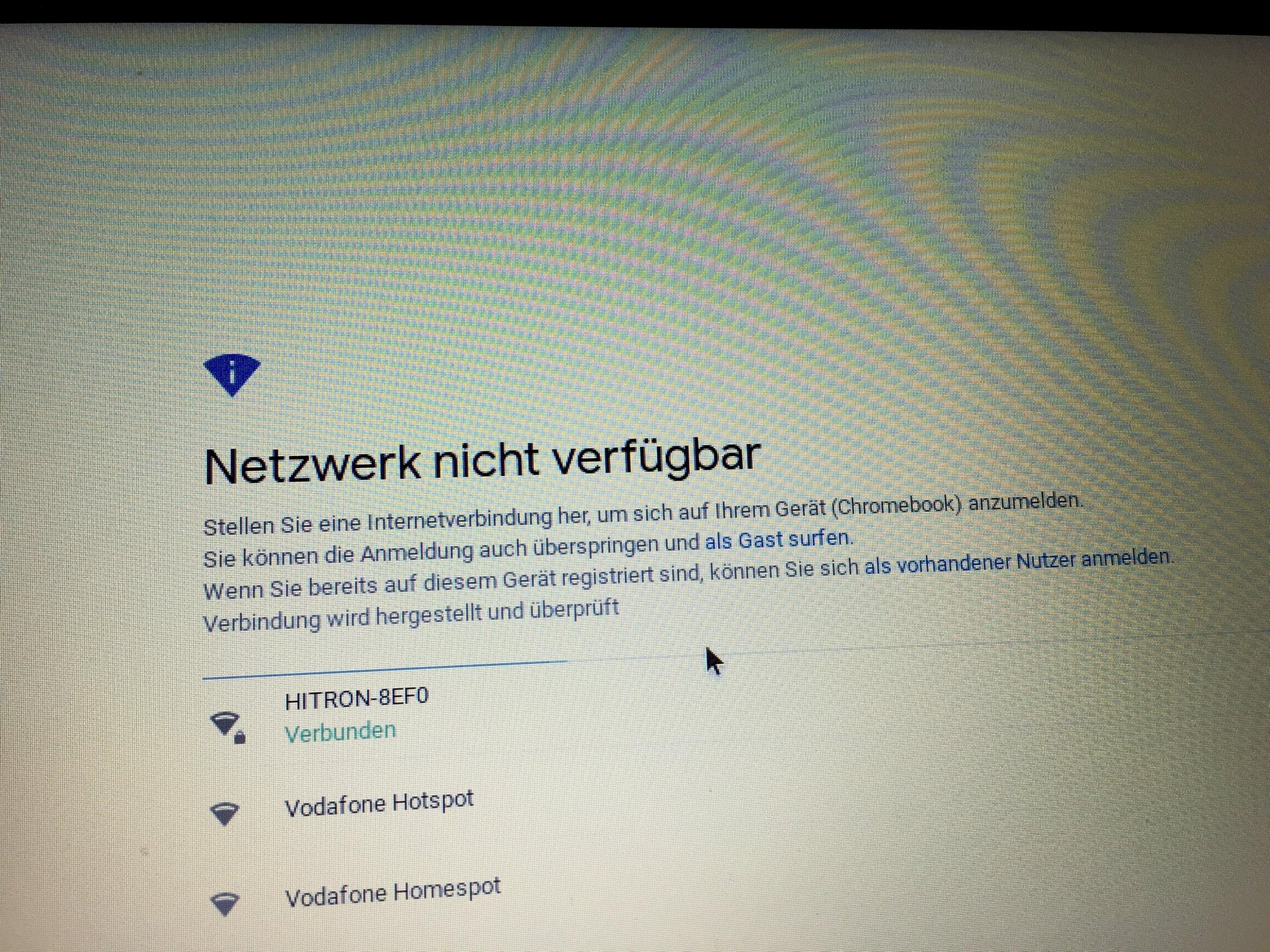 Wlan doesn t work on notebook