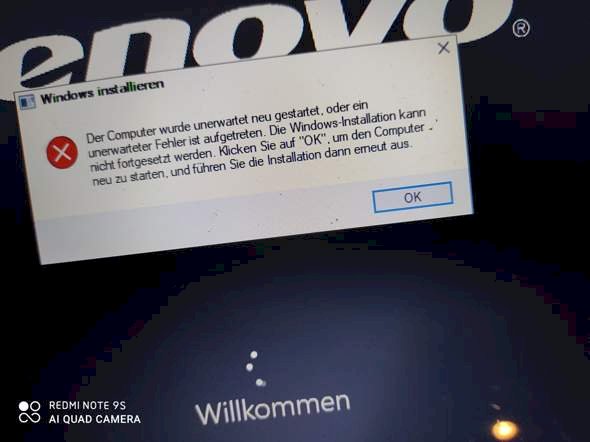 Why doesn t my laptop want to install Windows