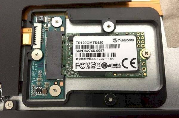 Which of these is the laptop s SSD hard drive