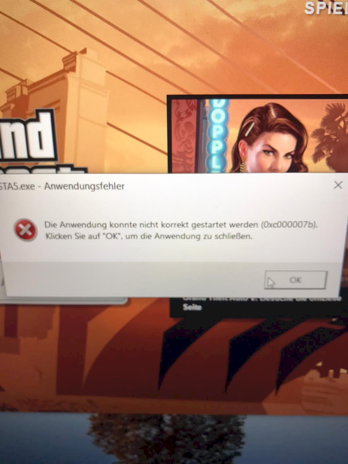 I m getting the crisis- gta 5 error